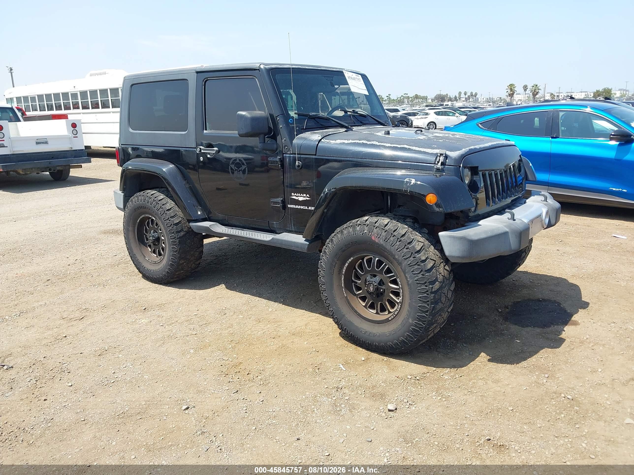 2008 Jeep Wrangler Sahara Black vin: 1J8FA54128L561245