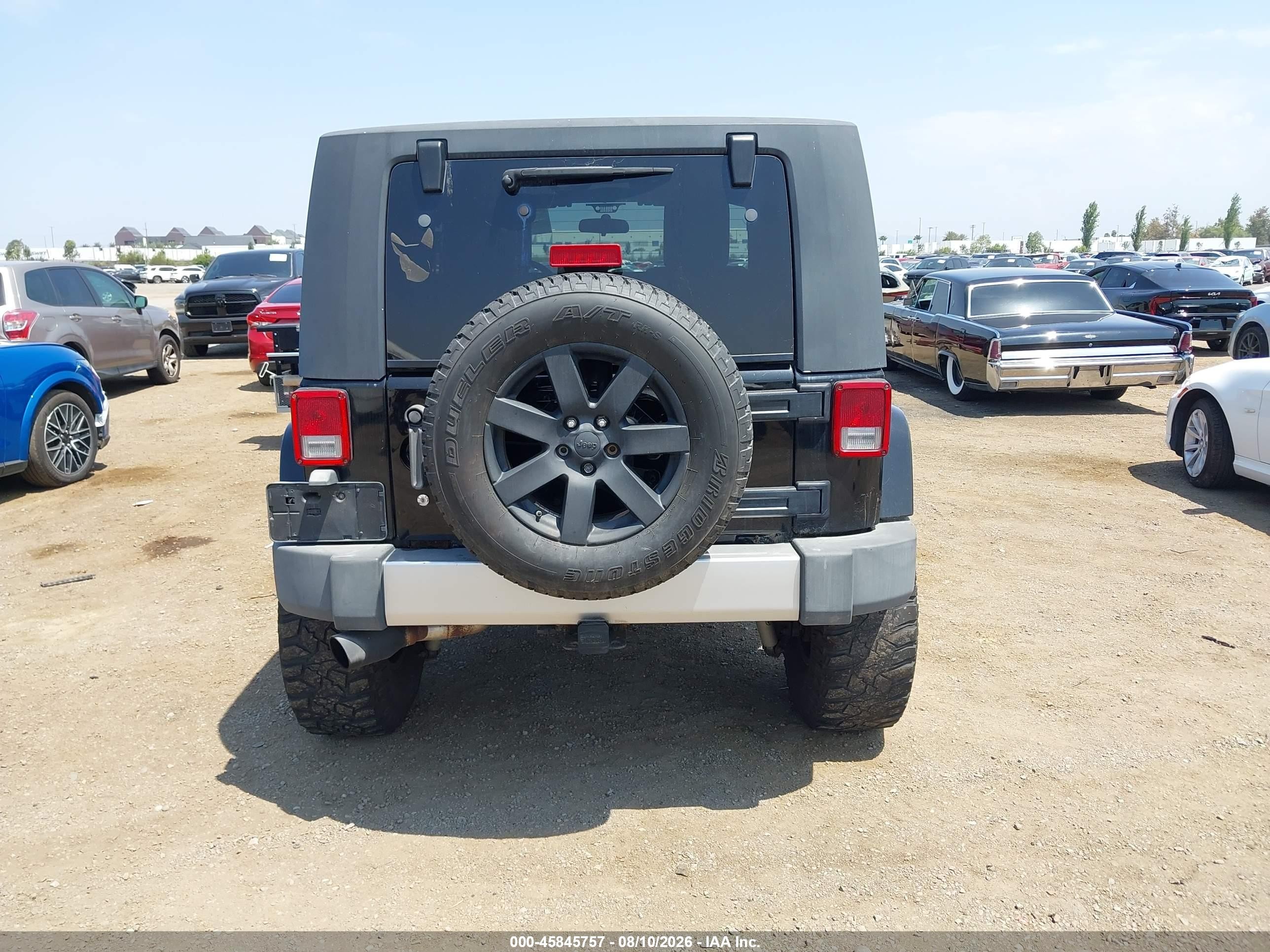 2008 Jeep Wrangler Sahara Black vin: 1J8FA54128L561245