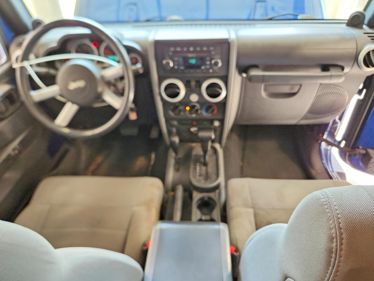 2009 Jeep Wrangler Sahara Blue vin: 1J8FA54189L788375