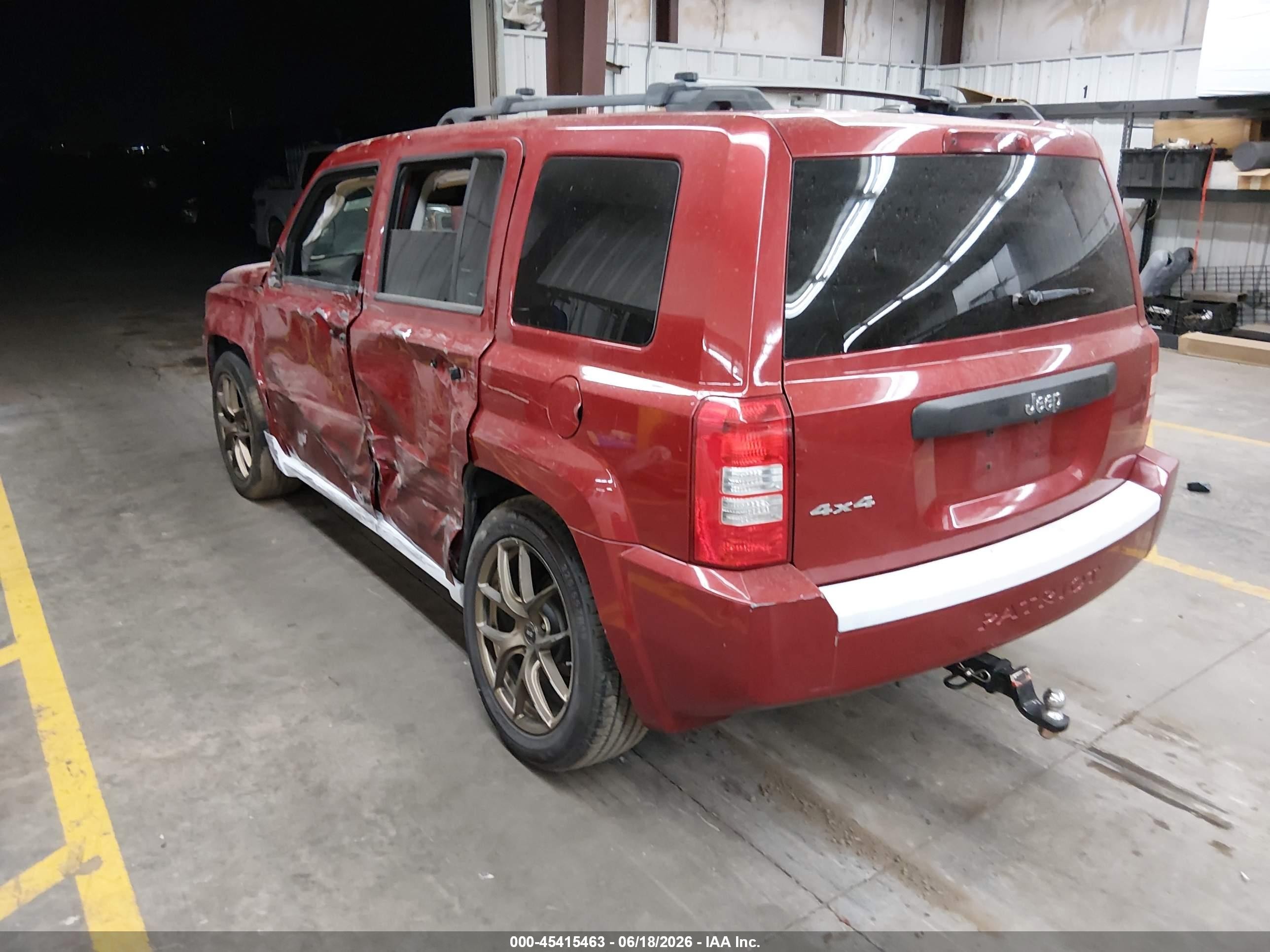 2009 Jeep Patriot Sport Red vin: 1J8FF28B19D118213