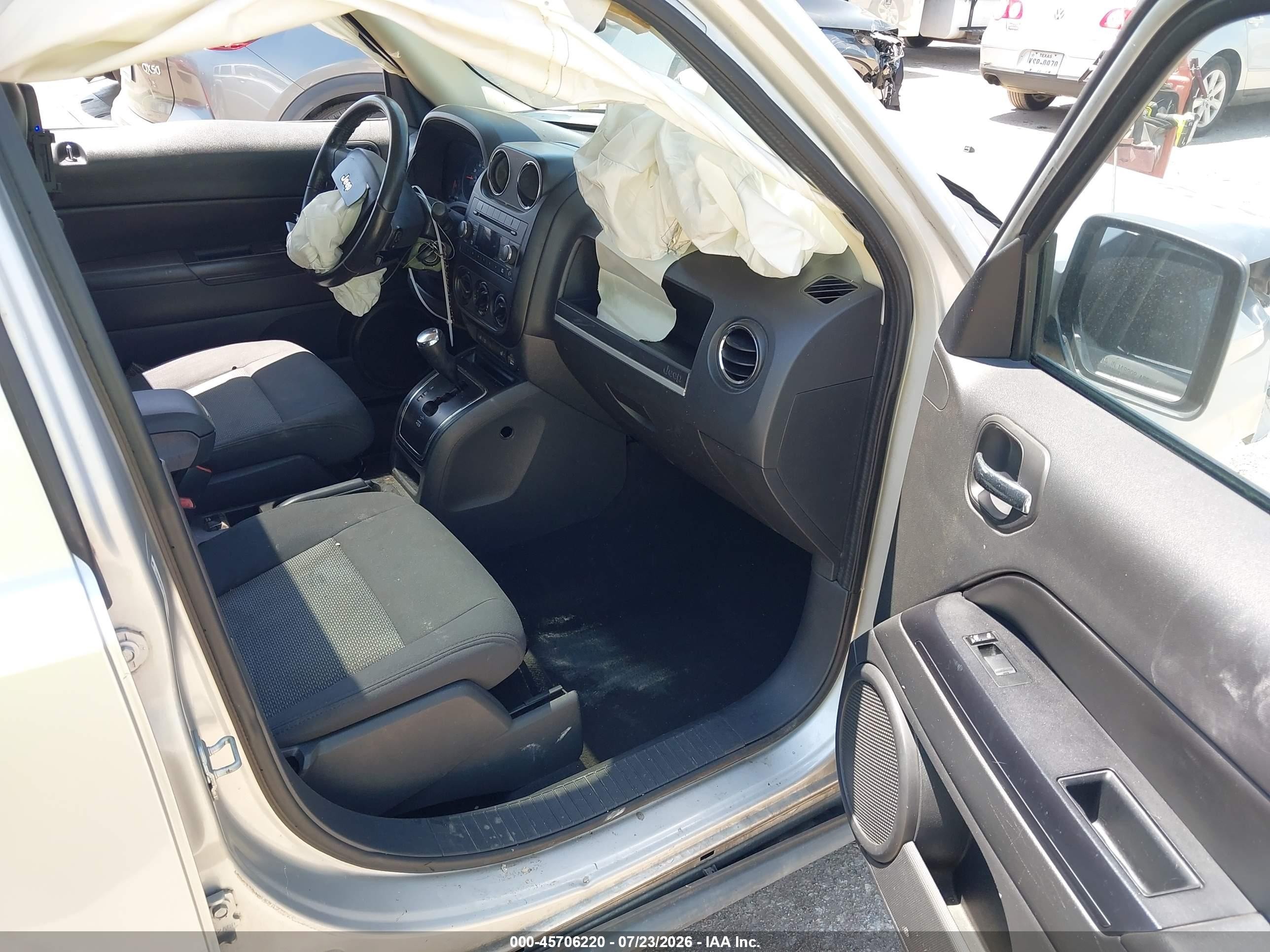 2009 Jeep Patriot Sport Silver vin: 1J8FF28B79D113694
