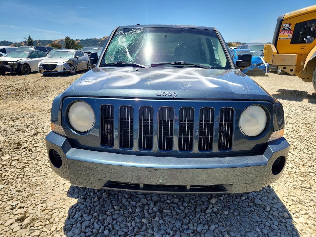 2007 Jeep Patriot Sport Серый vin: 1J8FF28W07D351659