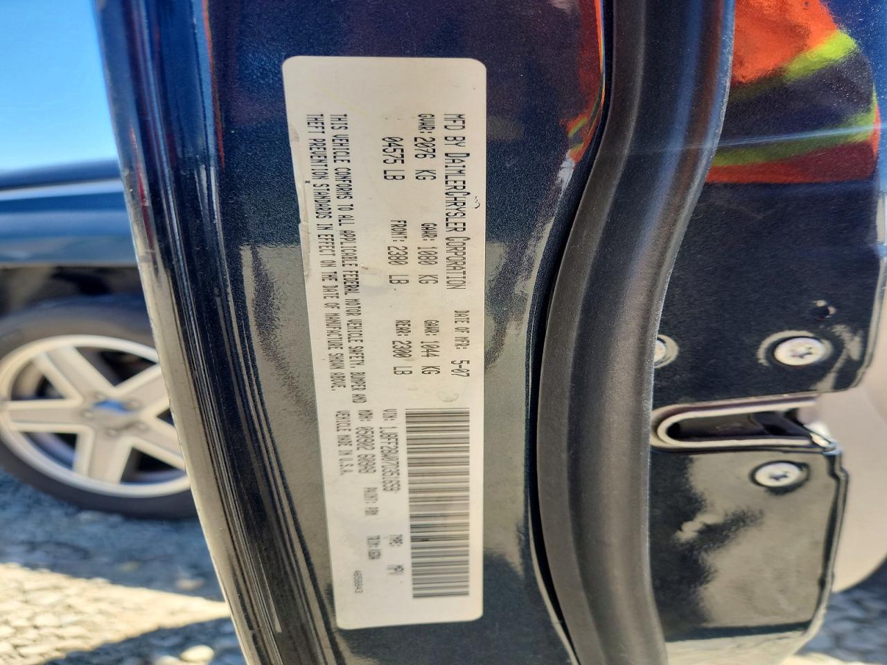 2007 Jeep Patriot Sport Серый vin: 1J8FF28W07D351659