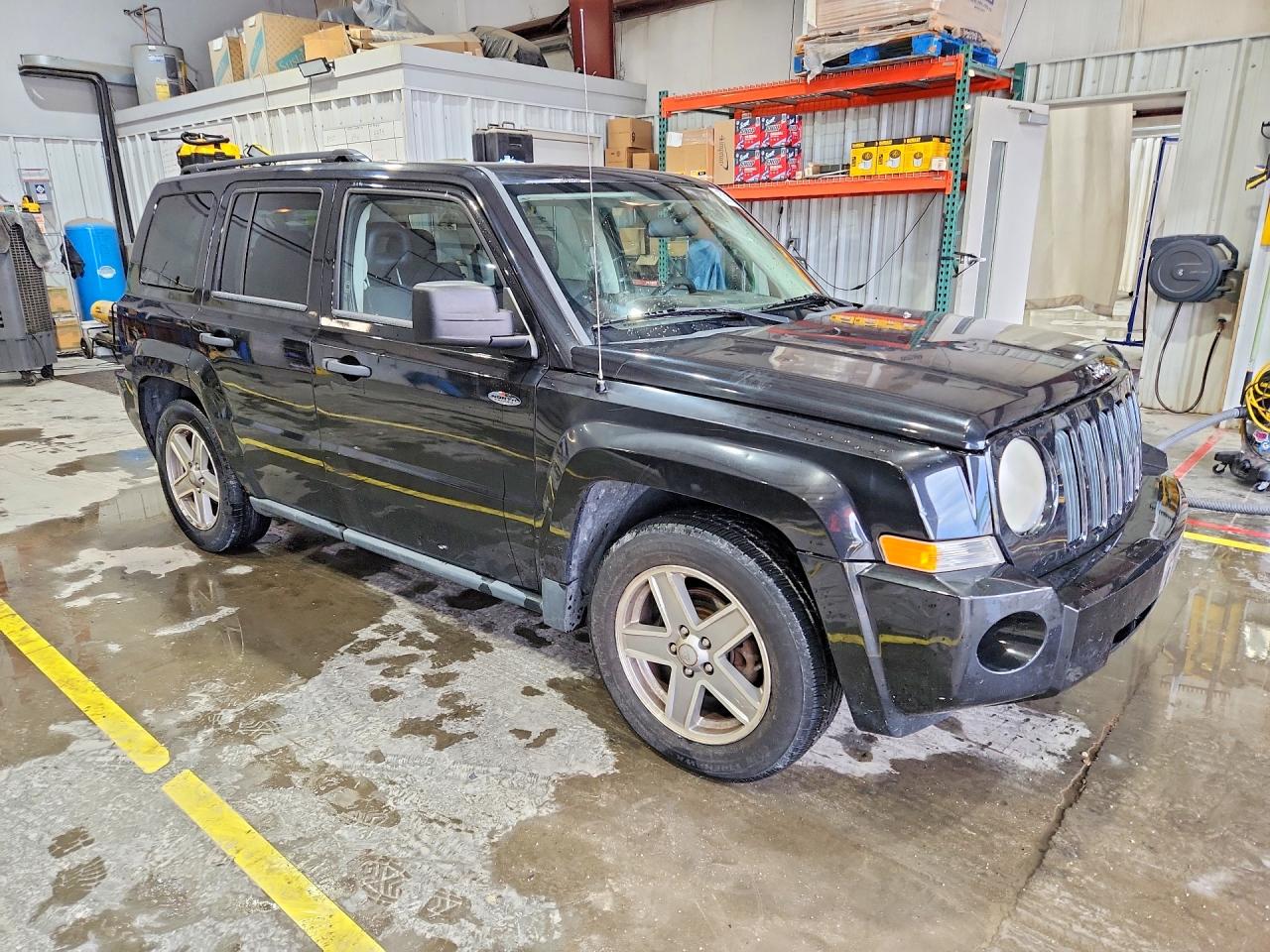 2008 Jeep Patriot Sport Black vin: 1J8FF28W18D607910