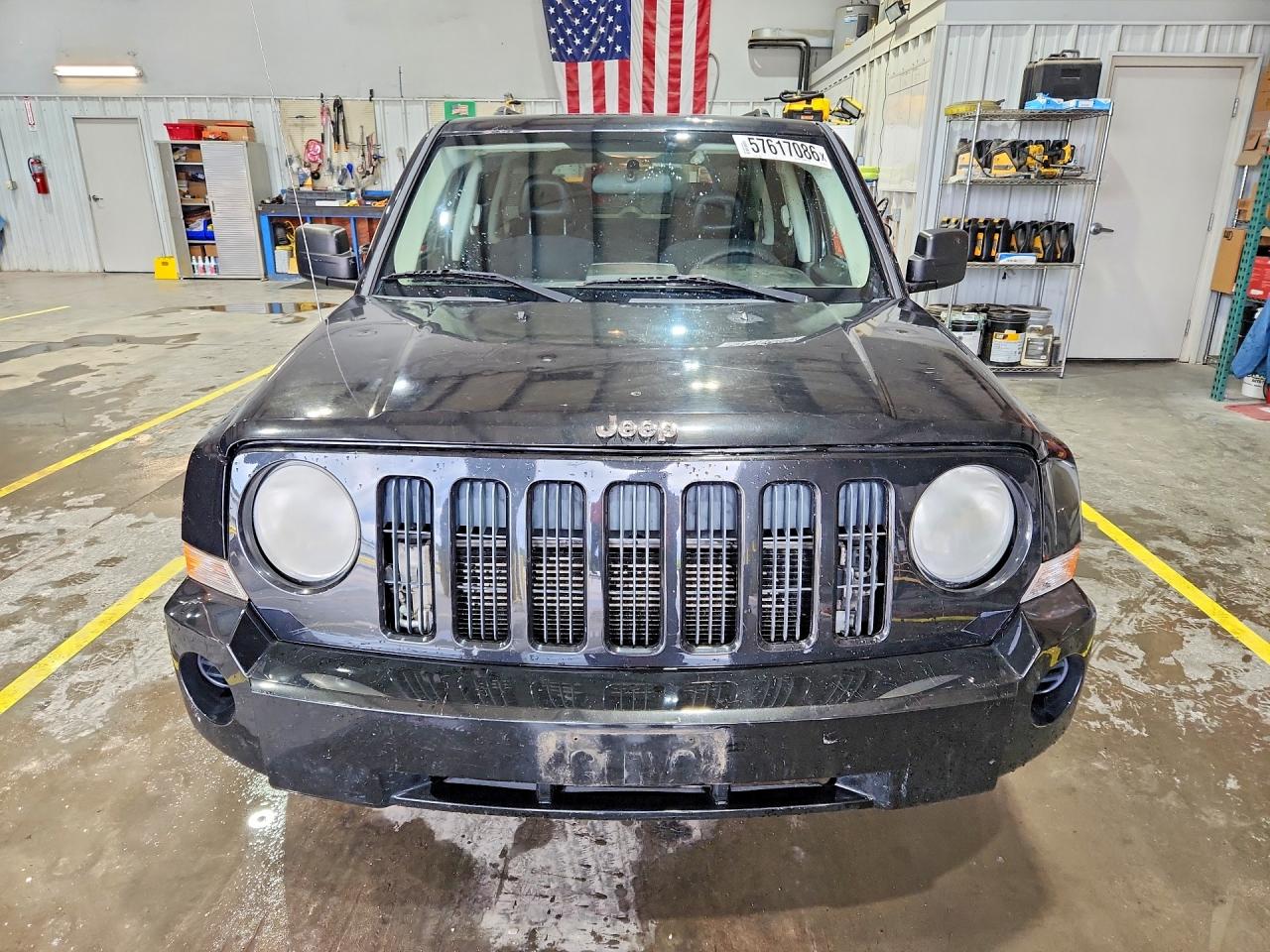 2008 Jeep Patriot Sport Black vin: 1J8FF28W18D607910