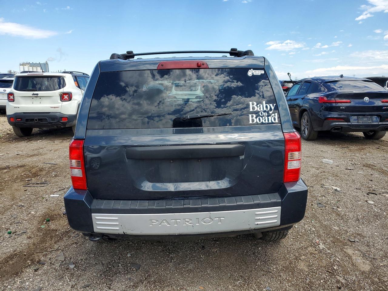 2007 Jeep Patriot Sport Gray vin: 1J8FF28W27D307713