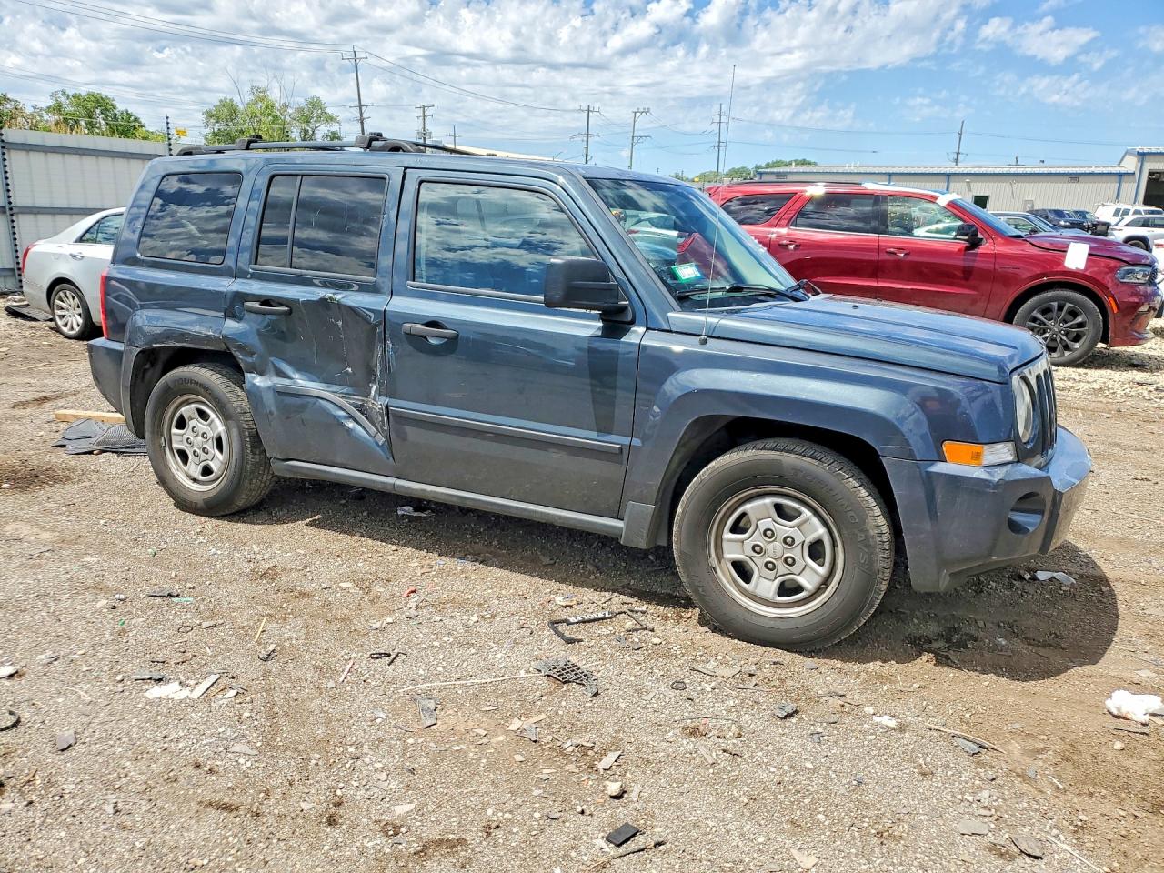 2007 Jeep Patriot Sport Gray vin: 1J8FF28W27D307713