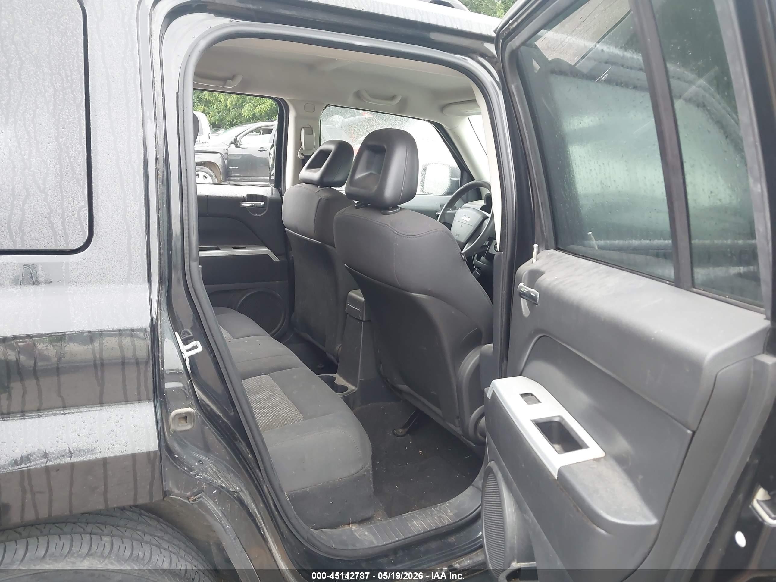 2008 Jeep Patriot Sport Black vin: 1J8FF28W28D780531