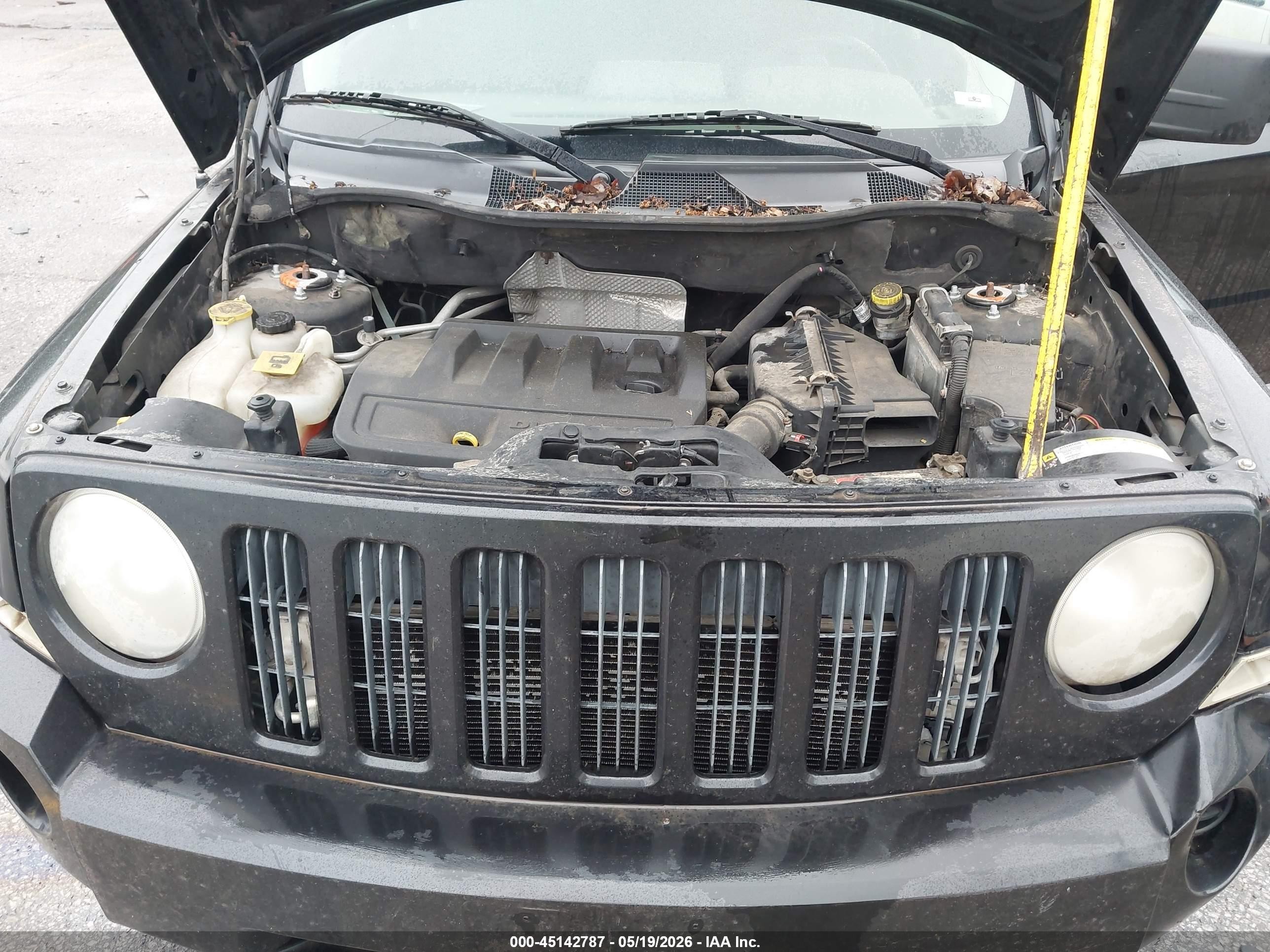 2008 Jeep Patriot Sport Black vin: 1J8FF28W28D780531