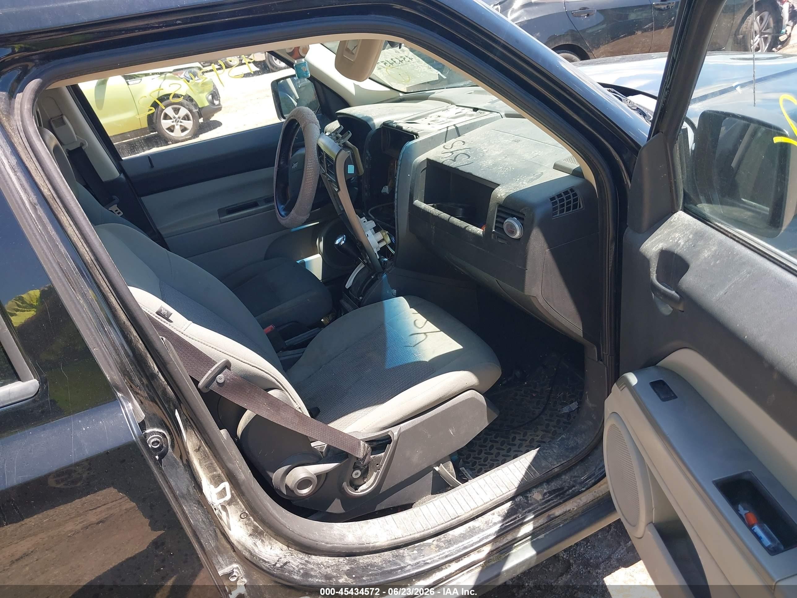 2007 Jeep Patriot Sport Black vin: 1J8FF28W37D362977