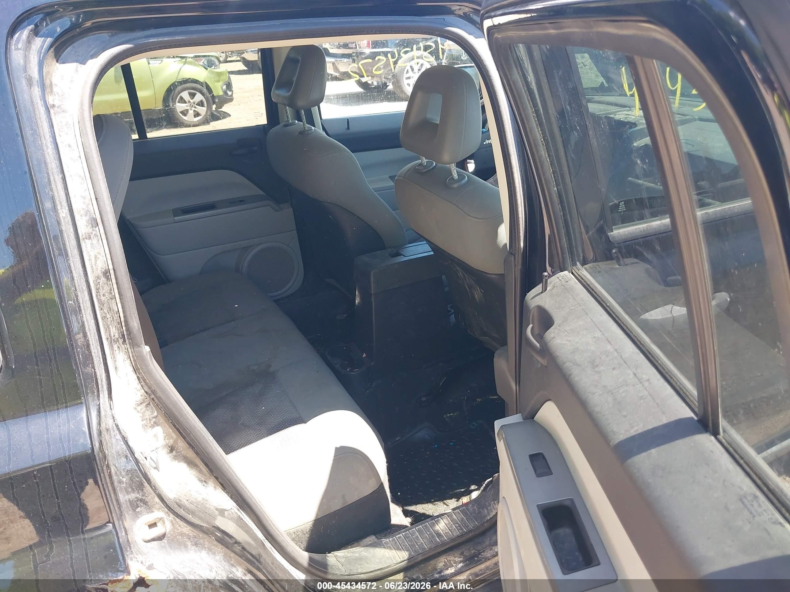 2007 Jeep Patriot Sport Black vin: 1J8FF28W37D362977
