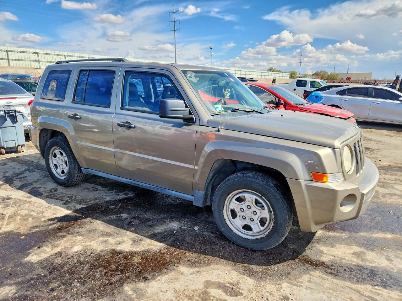2007 Jeep Patriot Sport Gold vin: 1J8FF28W37D392562