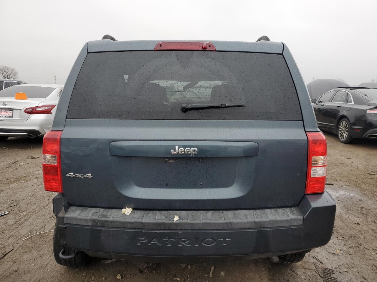 2007 Jeep Patriot Sport Blue vin: 1J8FF28W47D316056
