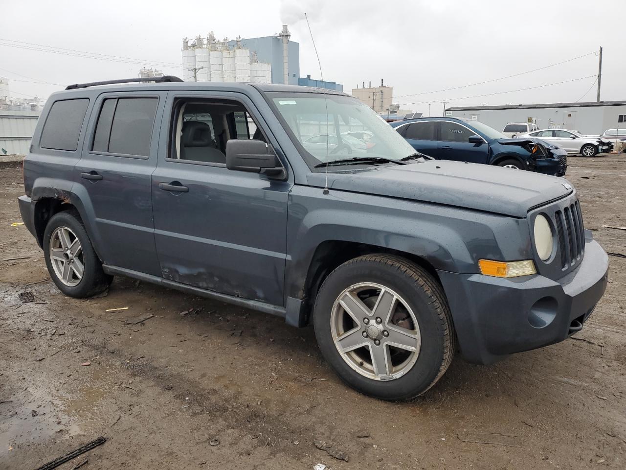 2007 Jeep Patriot Sport Blue vin: 1J8FF28W47D316056