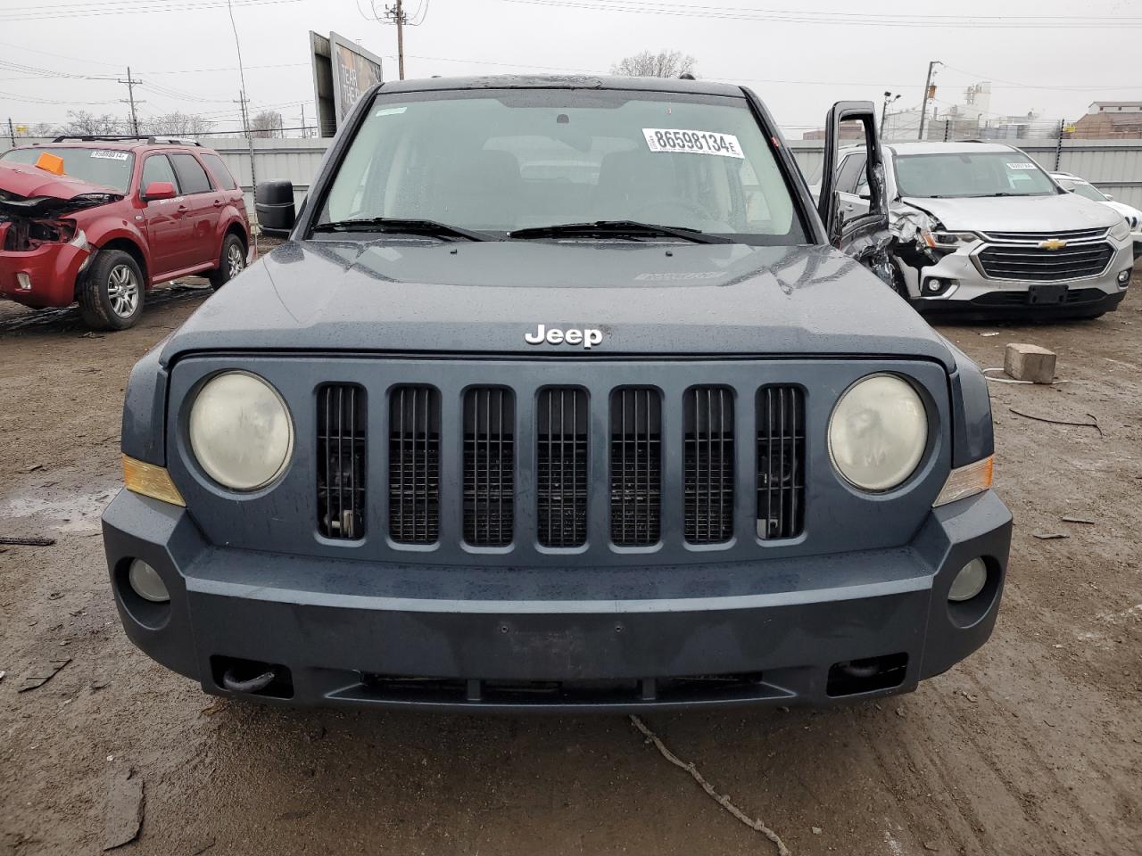 2007 Jeep Patriot Sport Blue vin: 1J8FF28W47D316056