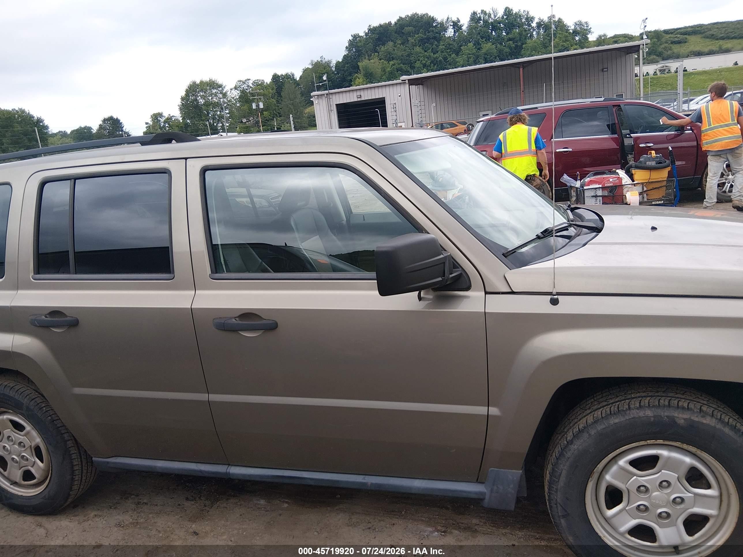 2007 Jeep Patriot Sport Green vin: 1J8FF28W67D251243