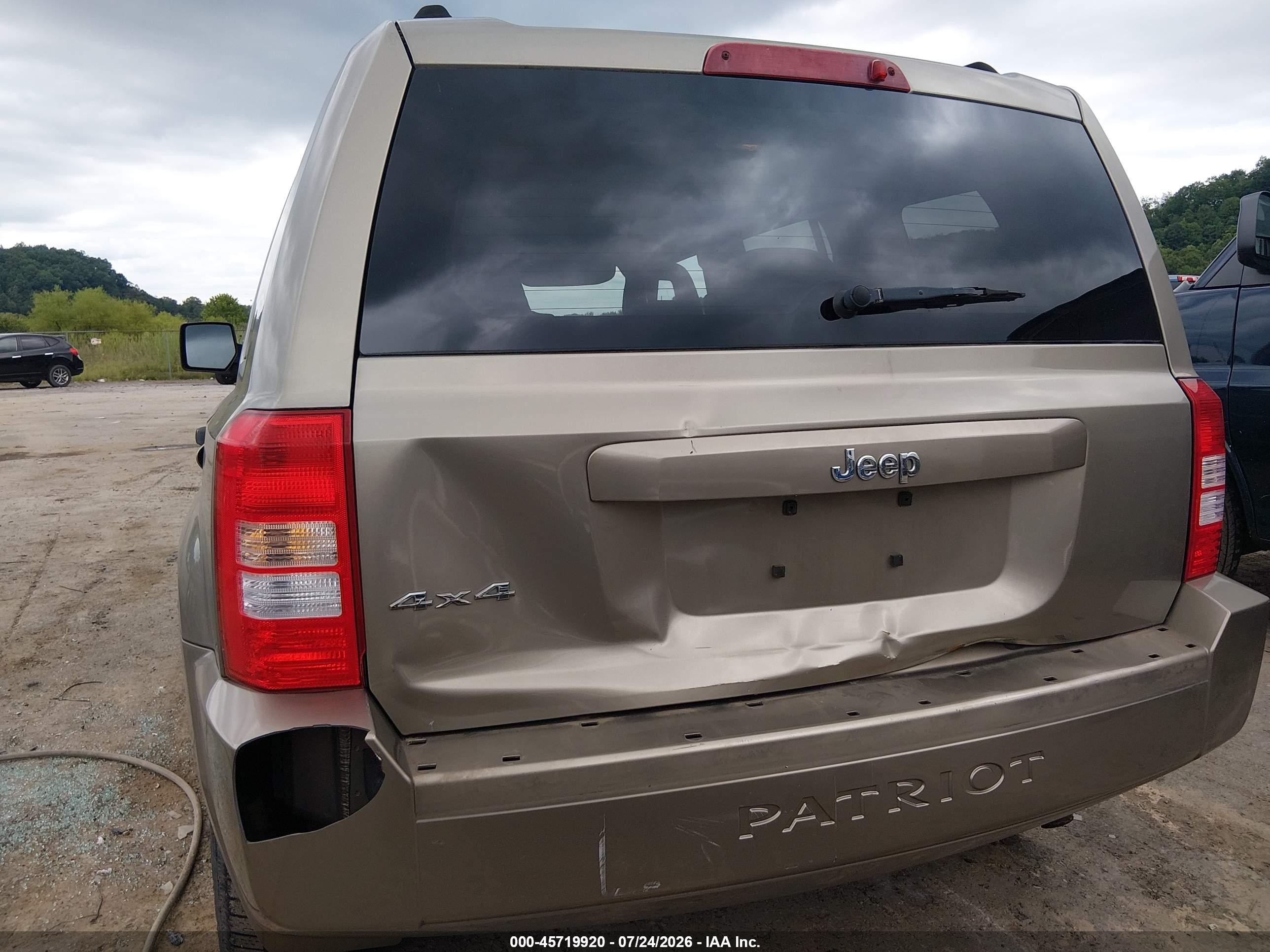 2007 Jeep Patriot Sport Green vin: 1J8FF28W67D251243