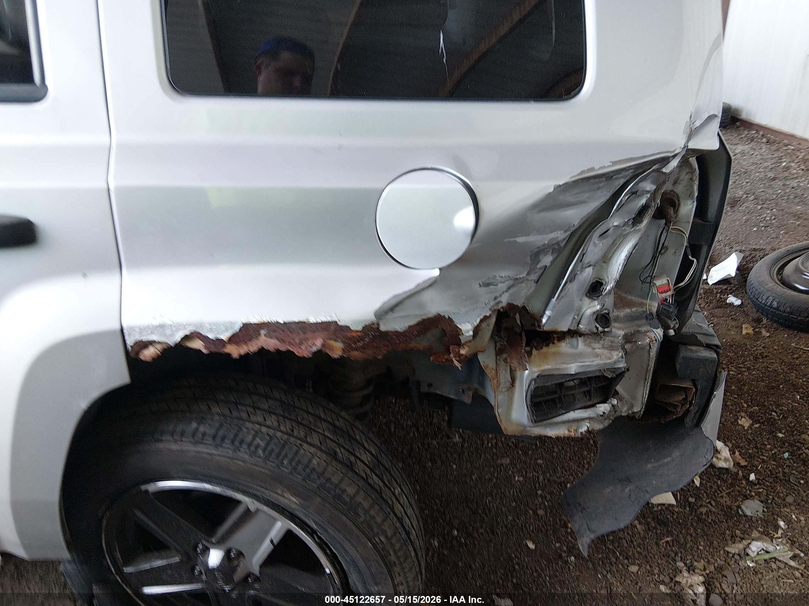 2007 Jeep Patriot Sport Silver vin: 1J8FF28W67D396802