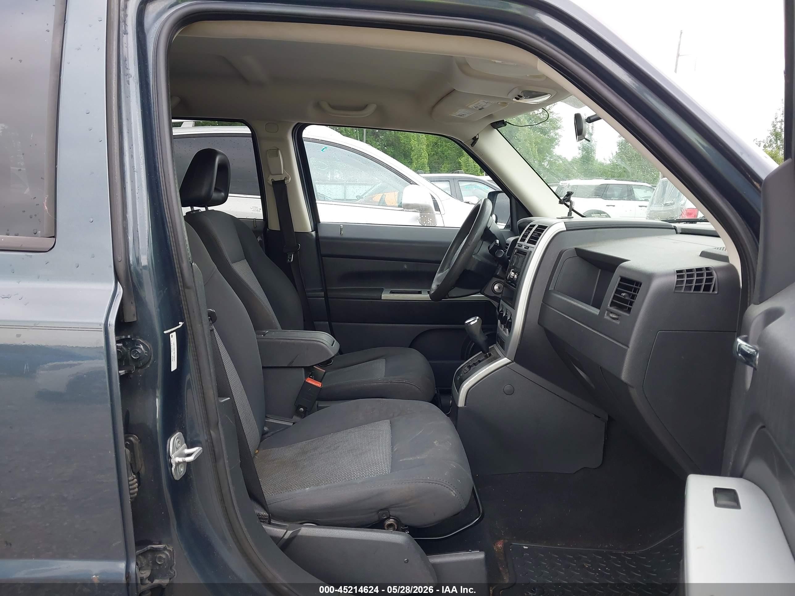 2008 Jeep Patriot Sport Blue vin: 1J8FF28W78D736525