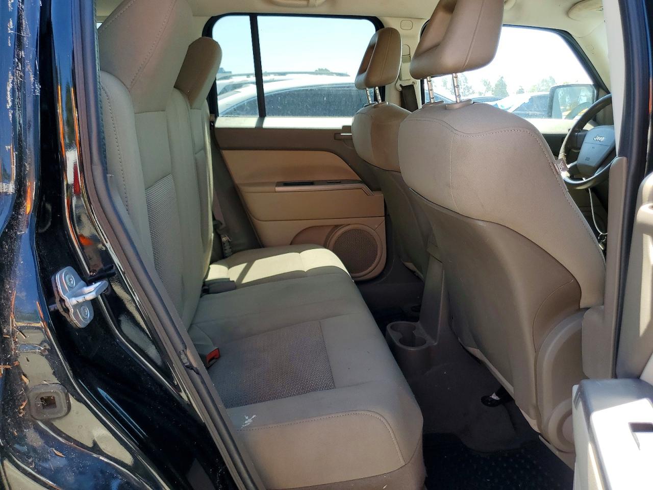 2007 Jeep Patriot Black vin: 1J8FF28W87D362151