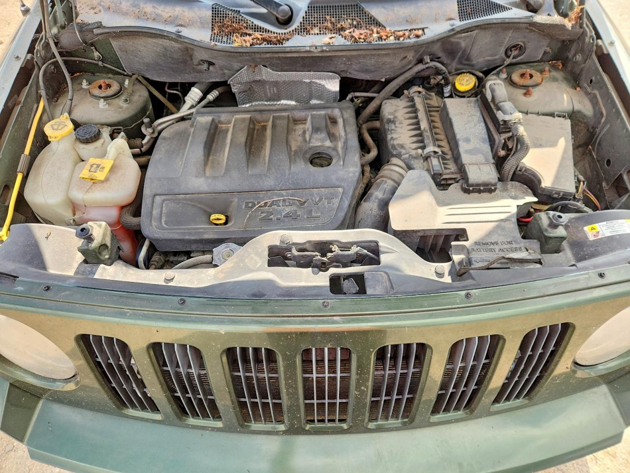 2007 Jeep Patriot Sport Green vin: 1J8FF28W87D418296