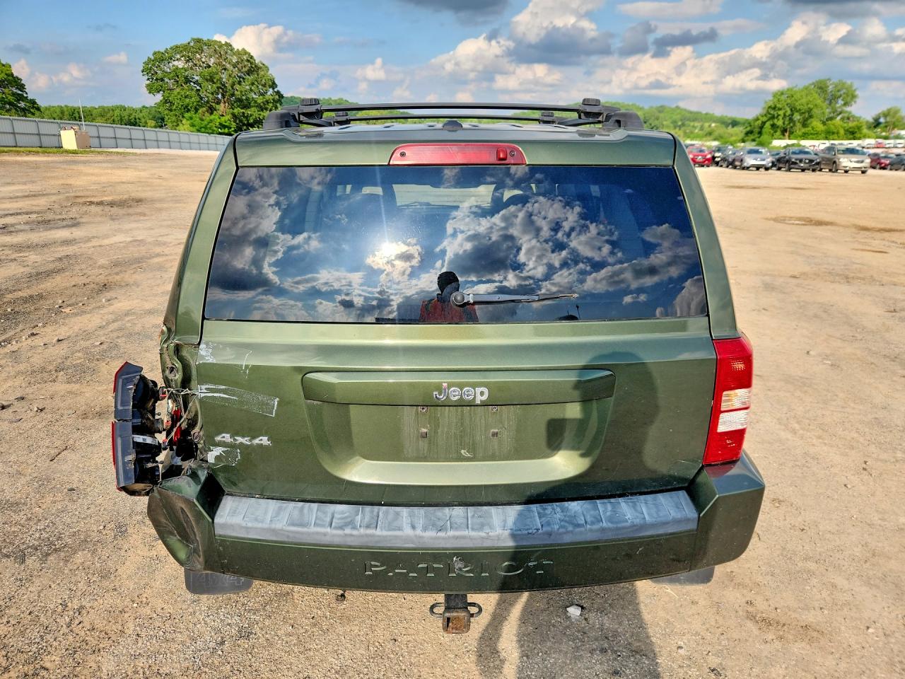 2007 Jeep Patriot Sport Green vin: 1J8FF28W87D418296