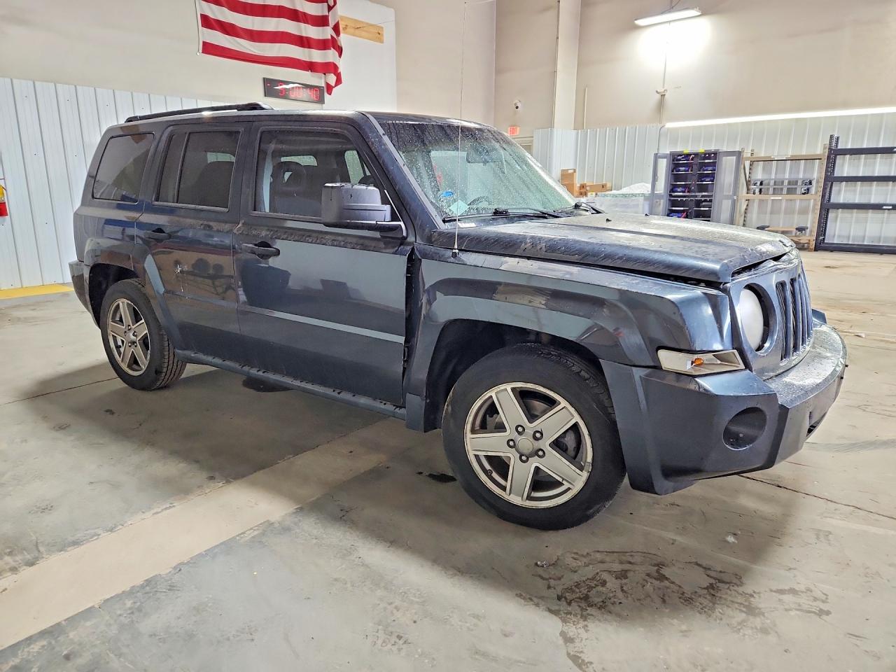 2008 Jeep Patriot Sport Gray vin: 1J8FF28W88D608049