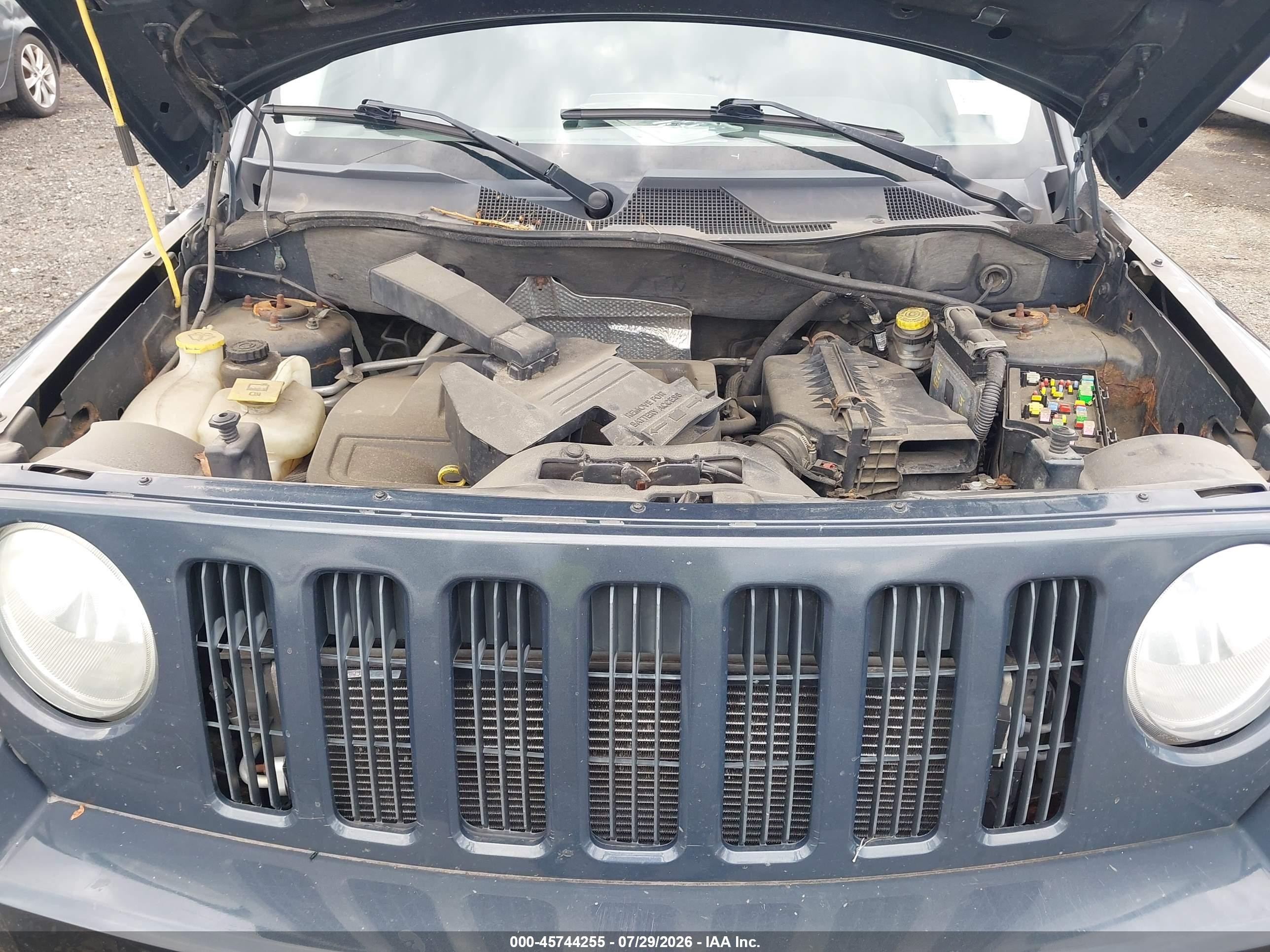 2008 Jeep Patriot Sport Blue vin: 1J8FF28W88D663634