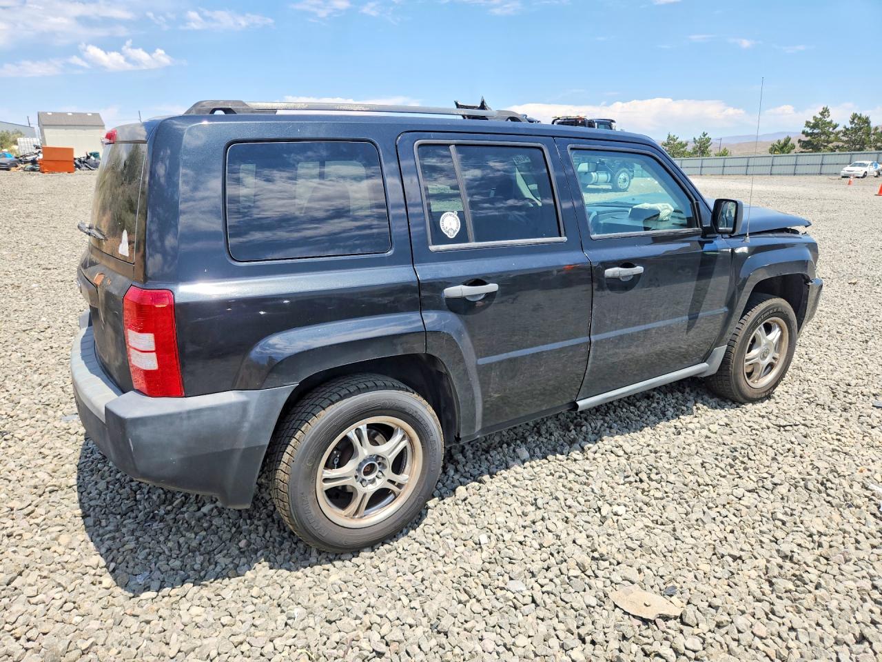 2008 Jeep Patriot Sport Black vin: 1J8FF28W88D771607