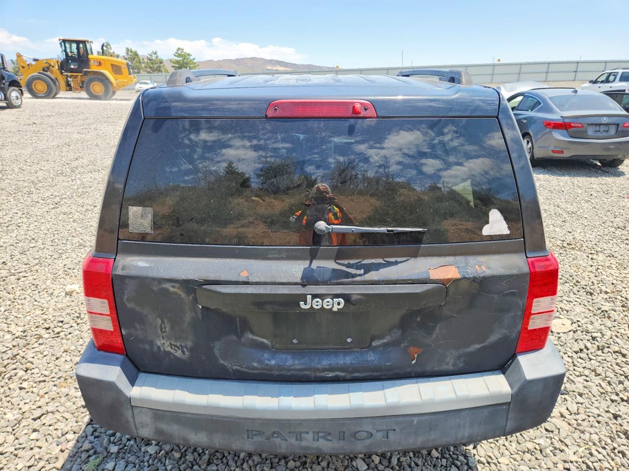 2008 Jeep Patriot Sport Black vin: 1J8FF28W88D771607