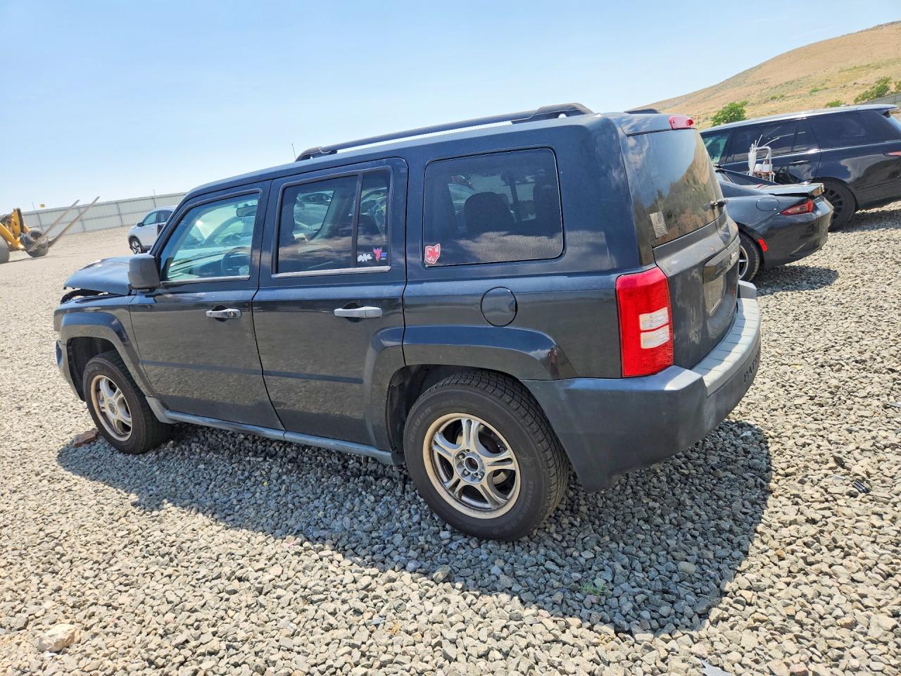 2008 Jeep Patriot Sport Black vin: 1J8FF28W88D771607