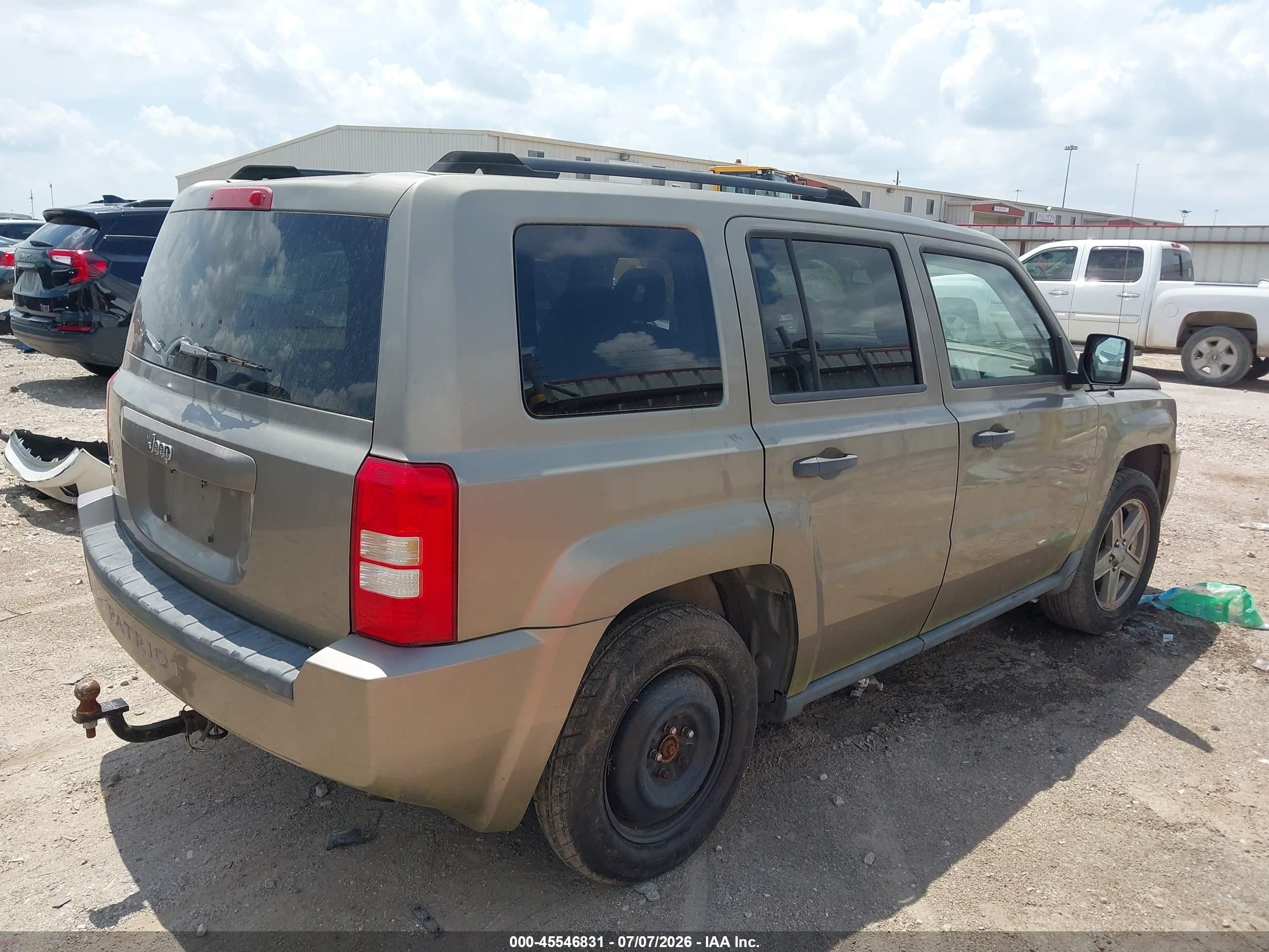 2007 Jeep Patriot Sport Dark Brown vin: 1J8FF28W97D344743