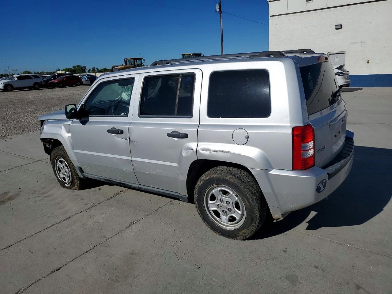 2008 Jeep Patriot Sport Silver vin: 1J8FF28W98D636779