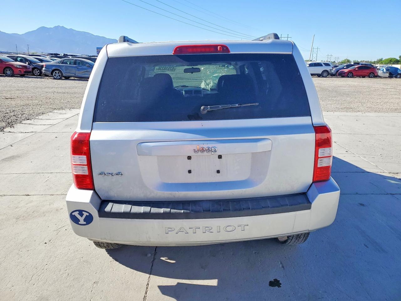 2008 Jeep Patriot Sport Silver vin: 1J8FF28W98D636779