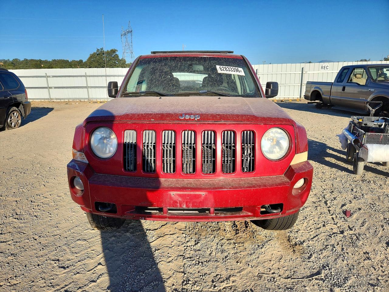 2008 Jeep Patriot Sport Red vin: 1J8FF28WX8D752668