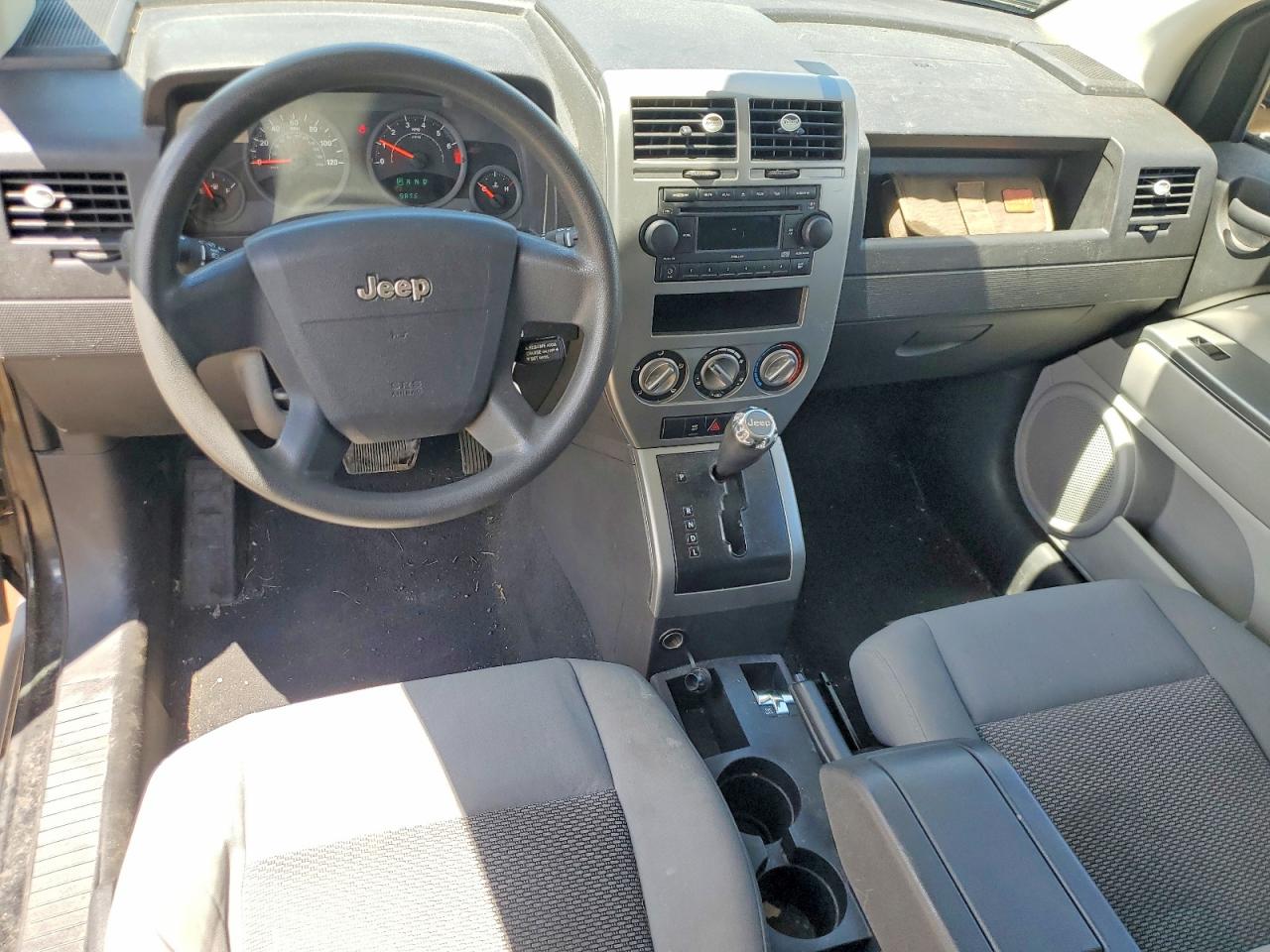 2007 Jeep Compass Черный vin: 1J8FF47W27D180099