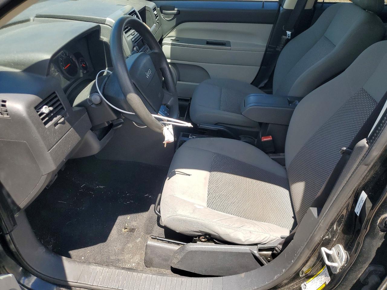 2007 Jeep Compass Черный vin: 1J8FF47W27D180099