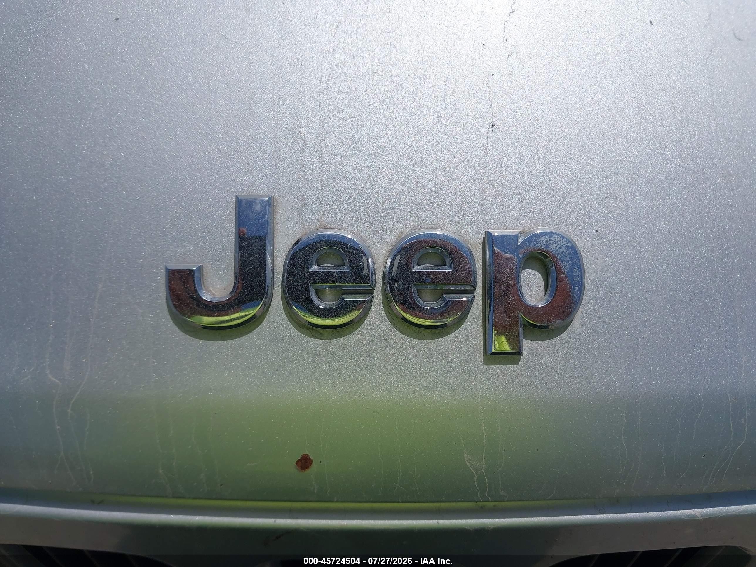 2007 Jeep Compass Sport Silver vin: 1J8FF47W27D205423