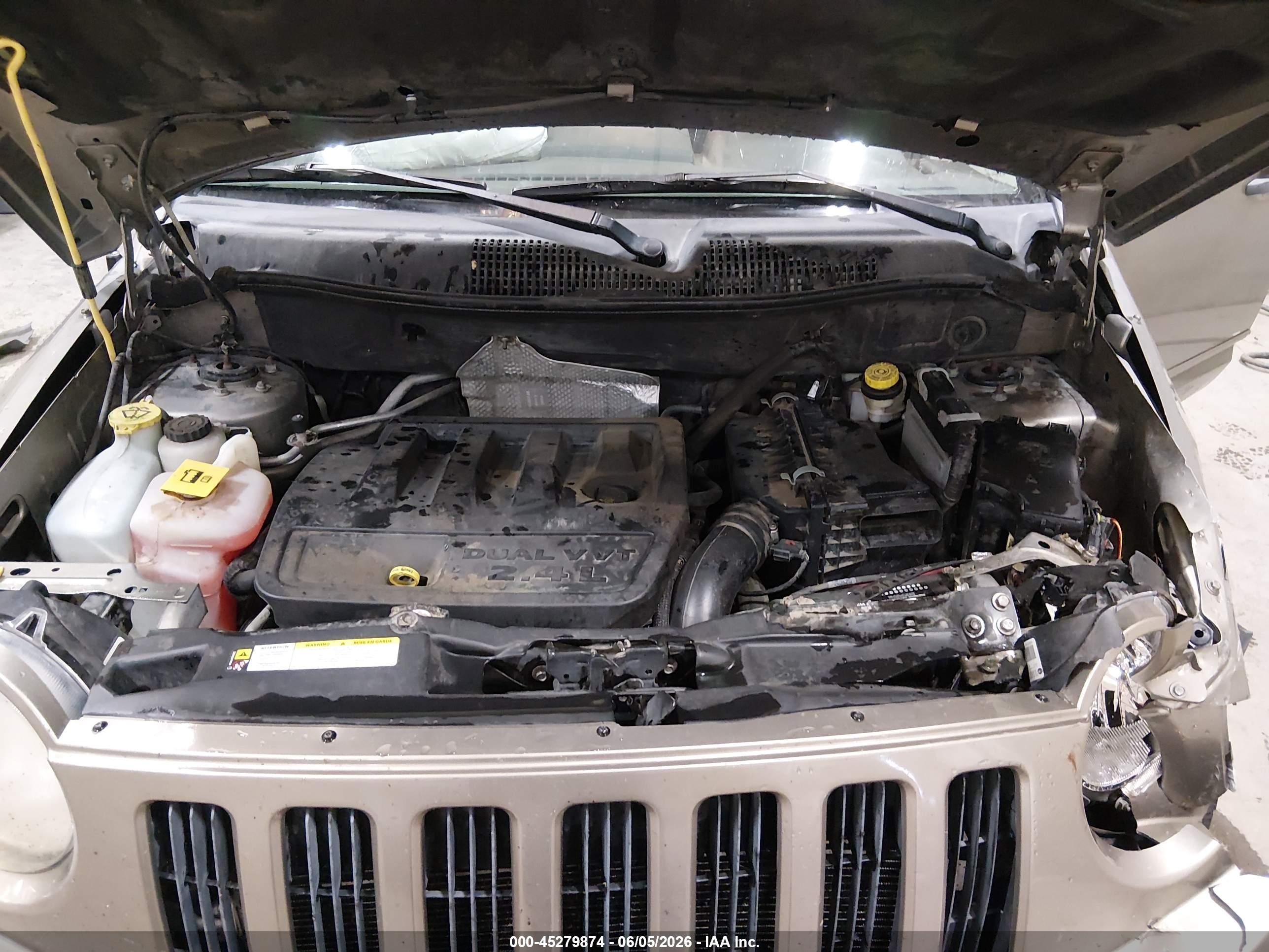 2008 Jeep Compass Sport Gray vin: 1J8FF47W28D707382