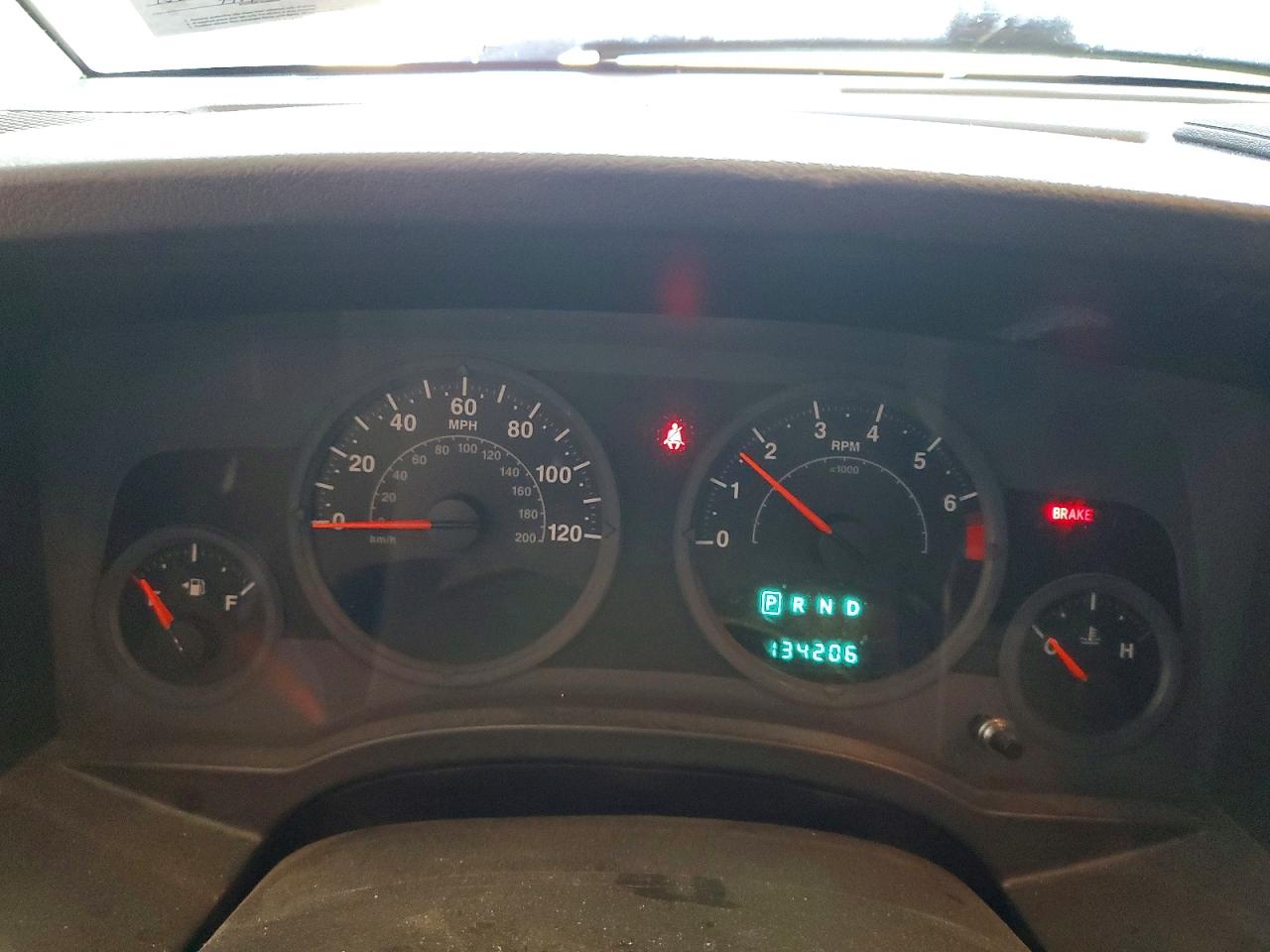 2007 Jeep Compass Red vin: 1J8FF47W57D241039