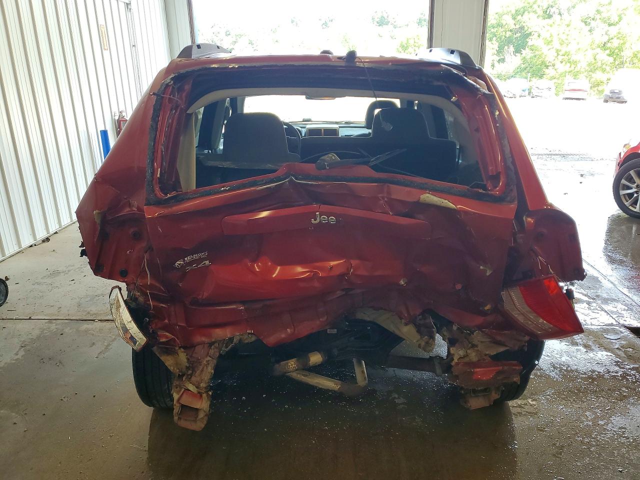 2007 Jeep Compass Red vin: 1J8FF47W57D241039