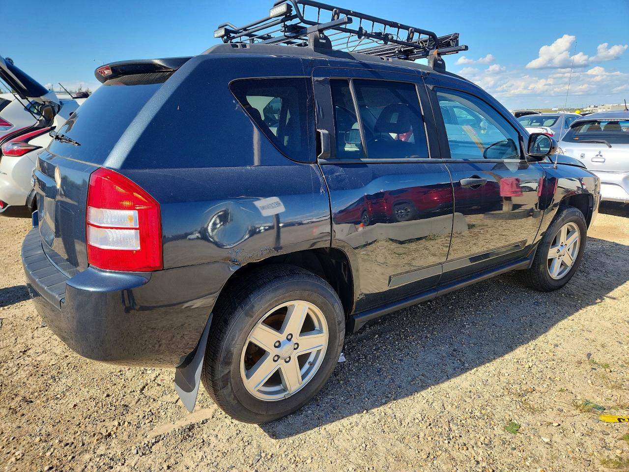 2007 Jeep Compass Blue vin: 1J8FF47W57D417460