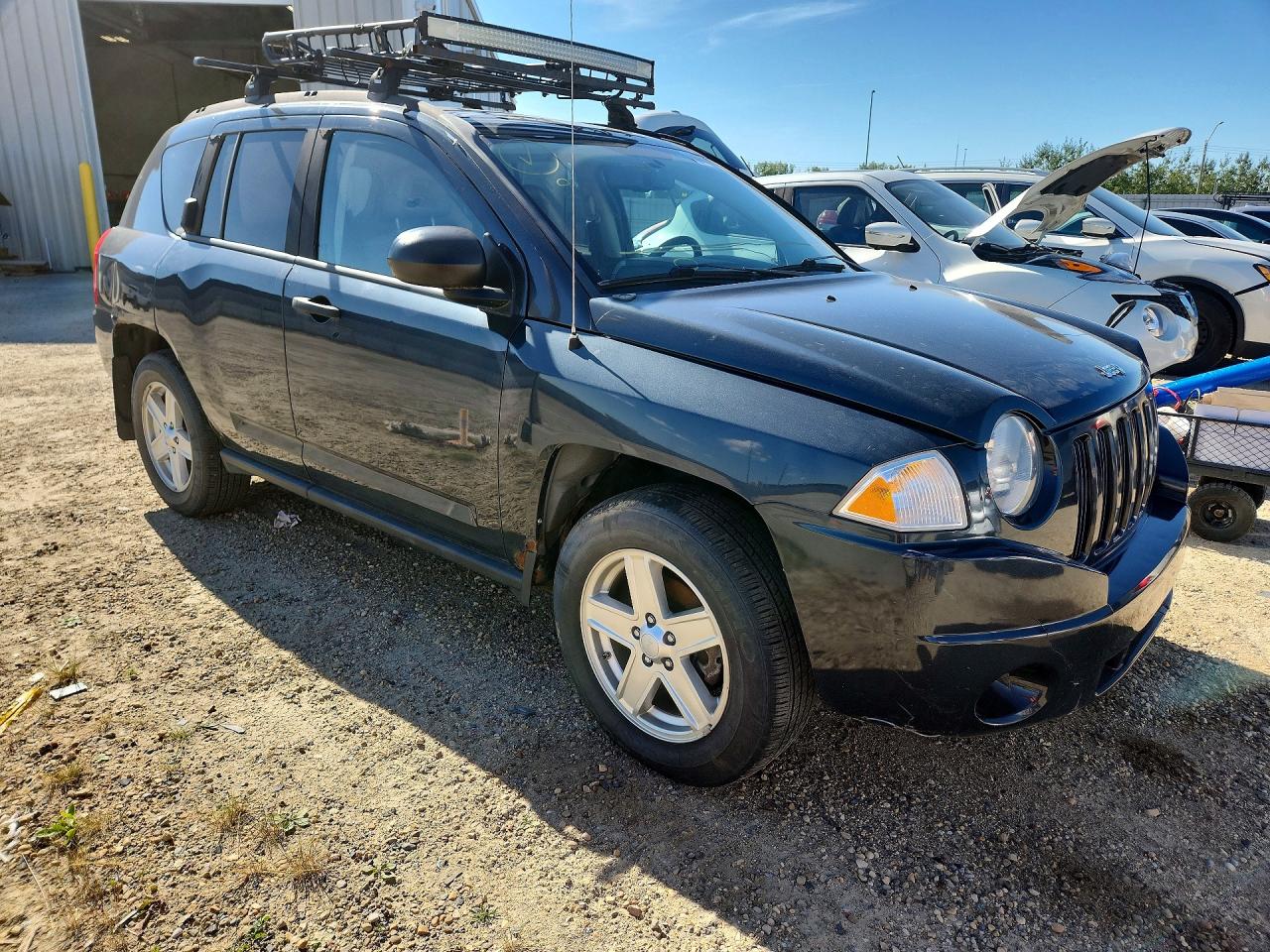 2007 Jeep Compass Blue vin: 1J8FF47W57D417460