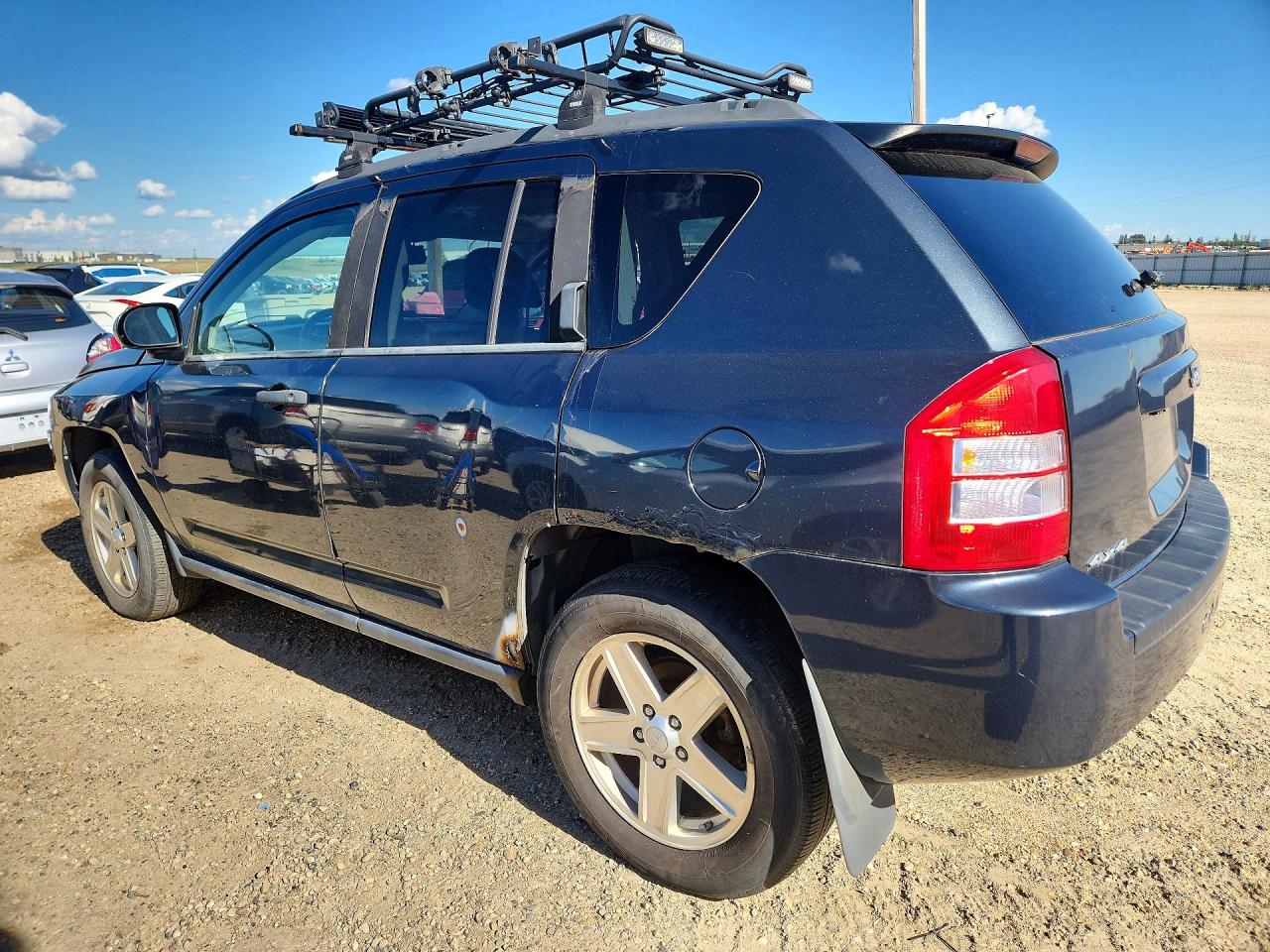 2007 Jeep Compass Blue vin: 1J8FF47W57D417460