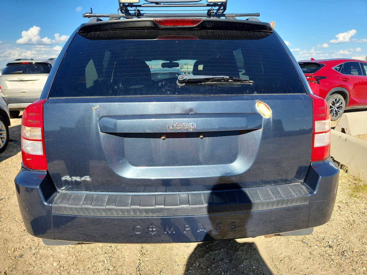 2007 Jeep Compass Blue vin: 1J8FF47W57D417460