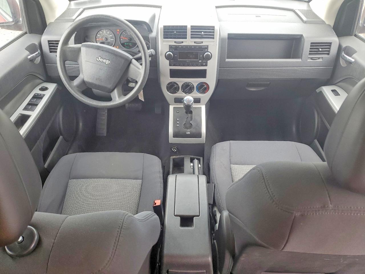 2008 Jeep Compass Sport Red vin: 1J8FF47W68D775426
