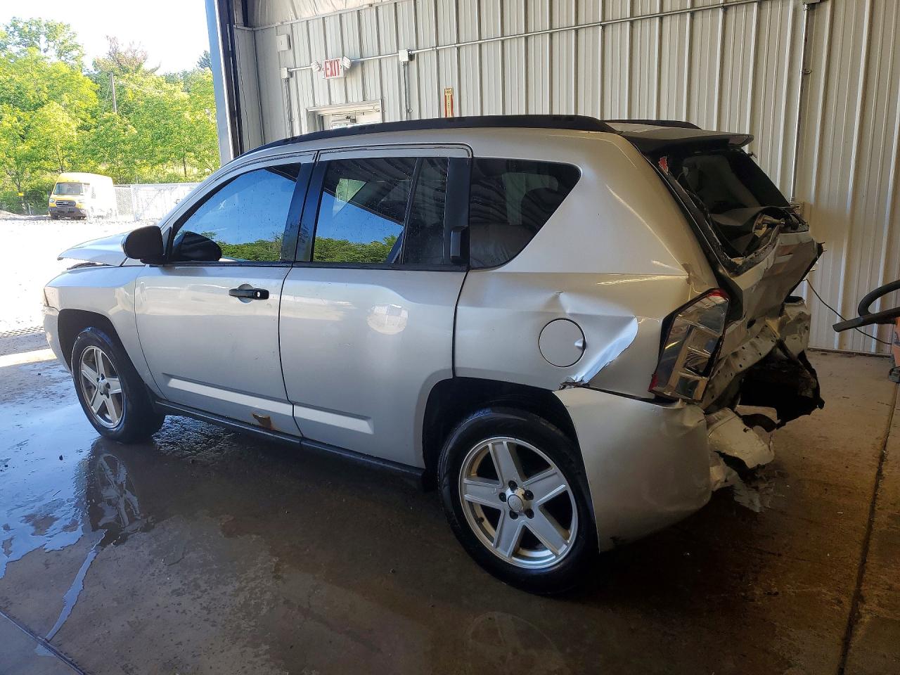 2007 Jeep Compass Gray vin: 1J8FF47W97D179984