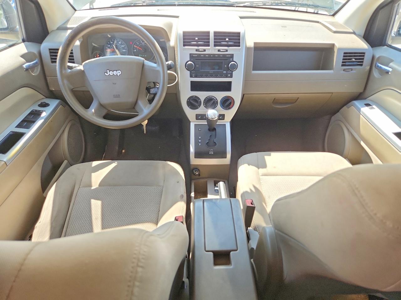 2008 Jeep Compass Sport Green vin: 1J8FF47W98D534136