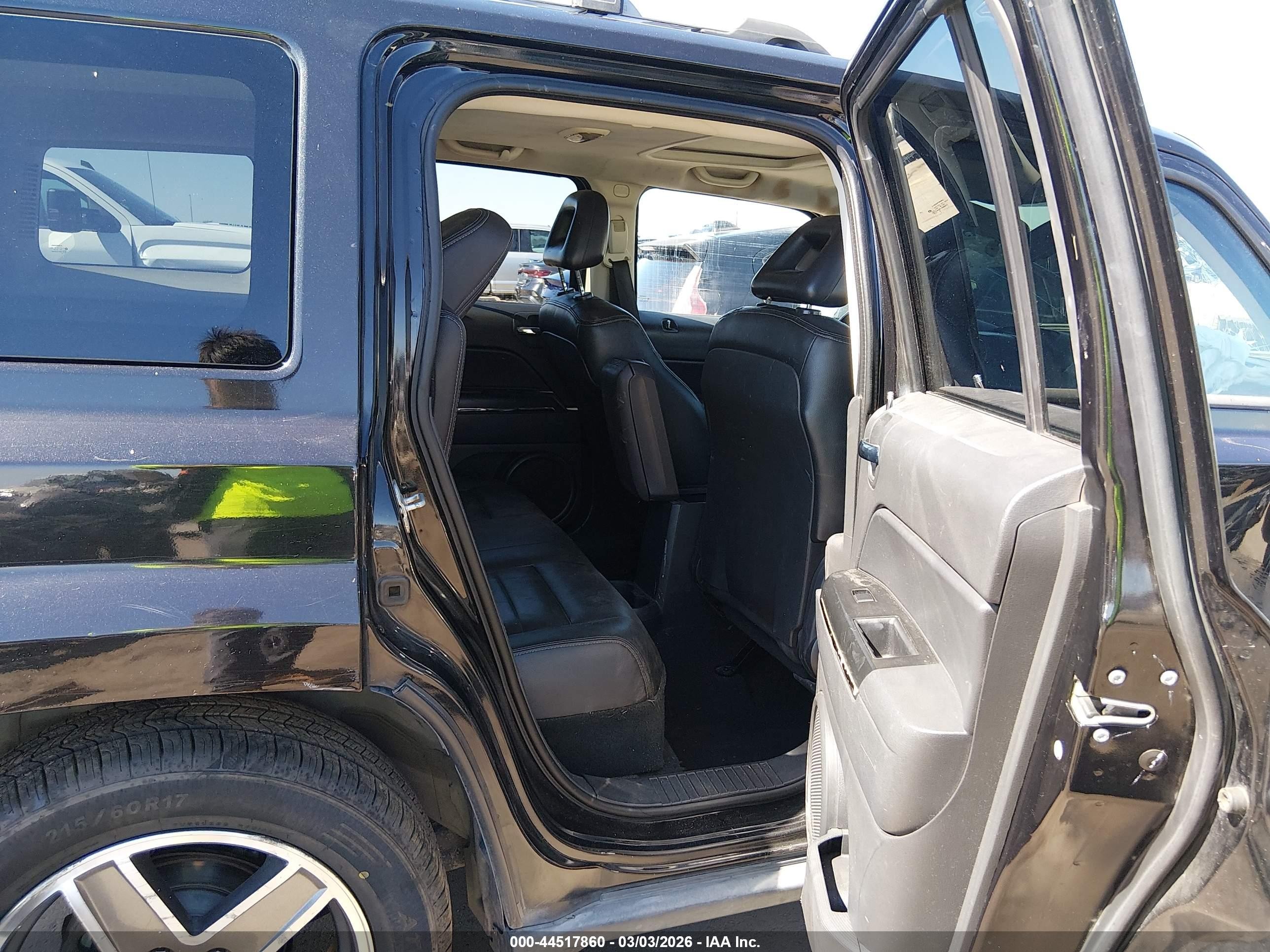 2009 Jeep Patriot Limited Black vin: 1J8FF48B39D107581