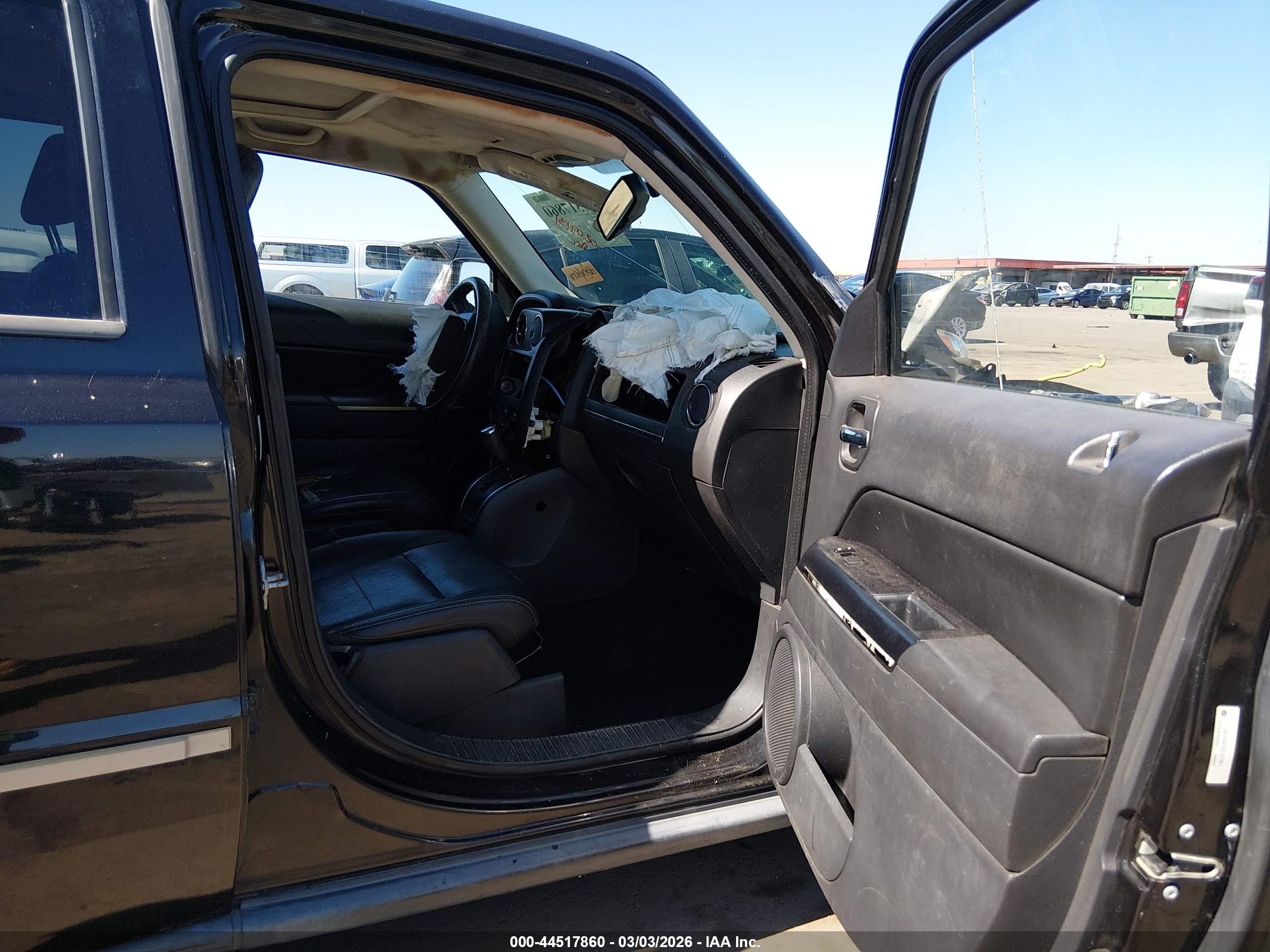 2009 Jeep Patriot Limited Black vin: 1J8FF48B39D107581